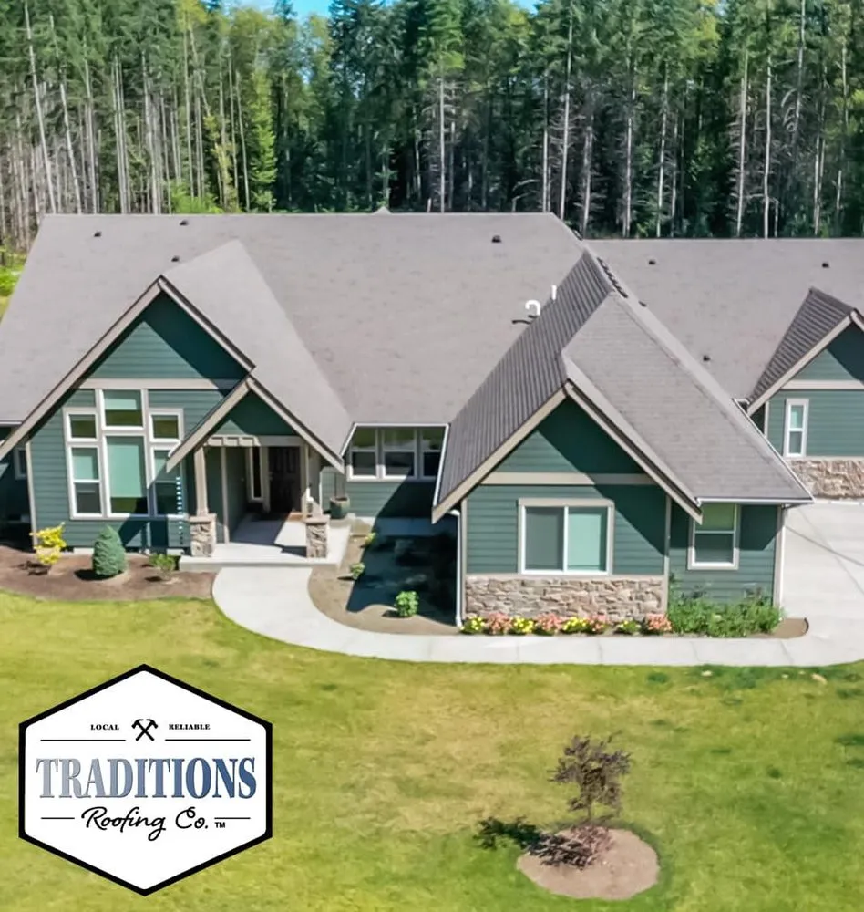 Slide of Traditions Roofing Company