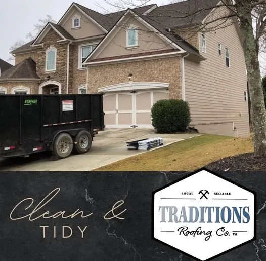 Slide of Traditions Roofing Company