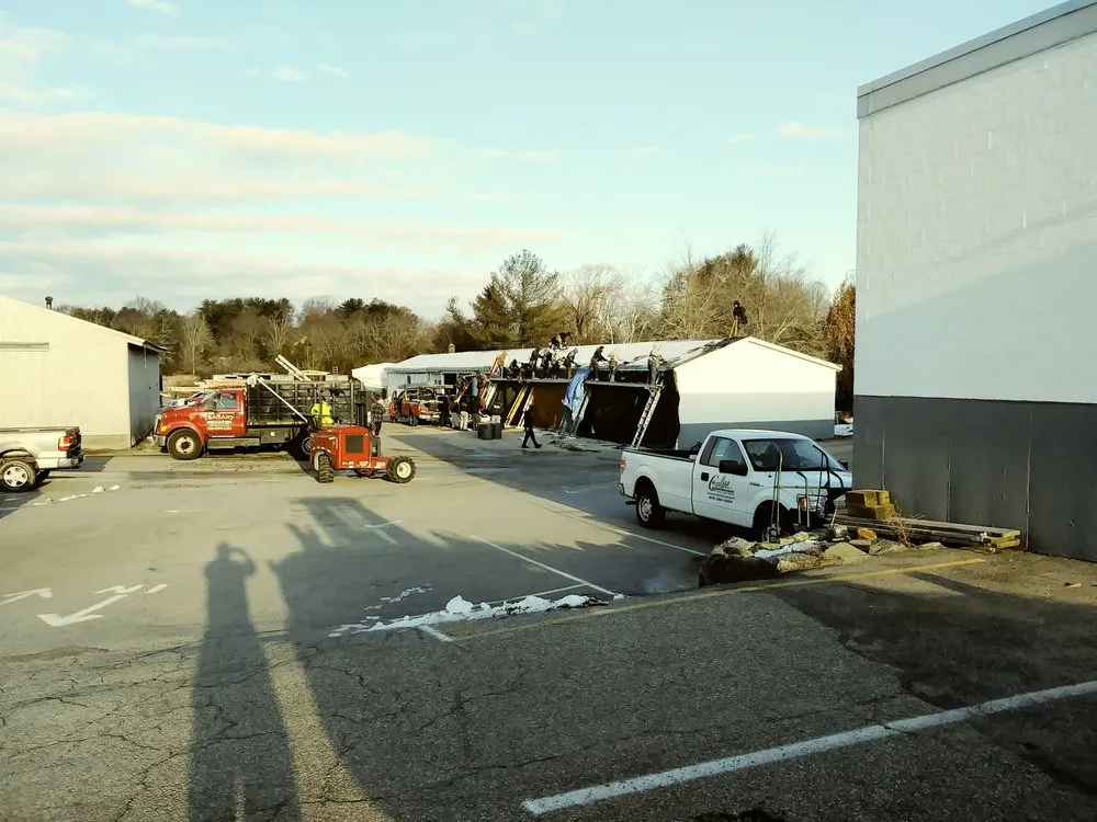 Slide of Trahant Roofing