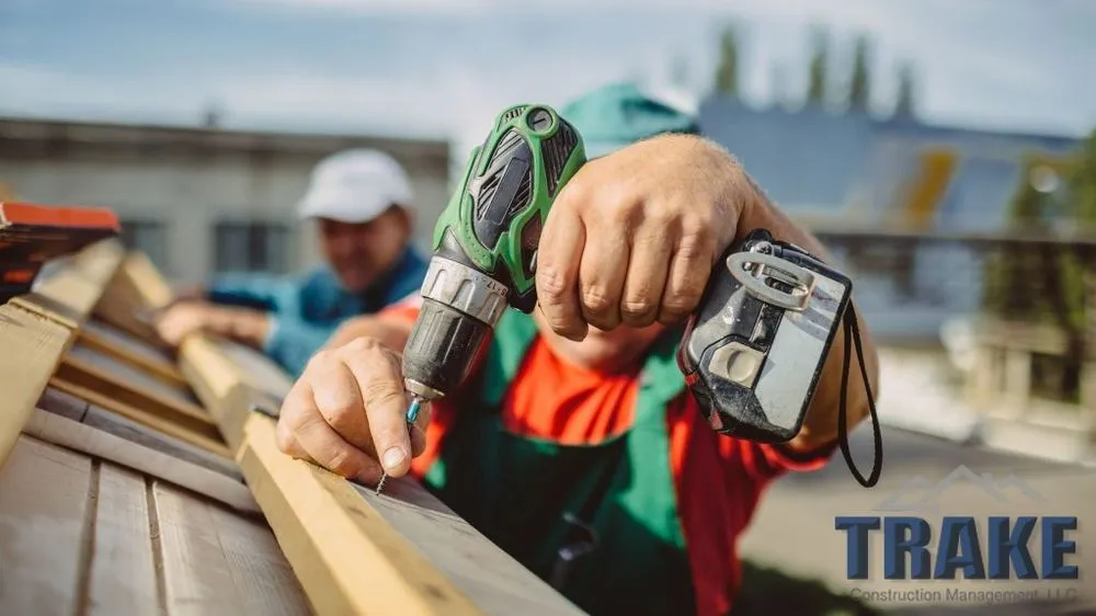 Slide of Trake Construction