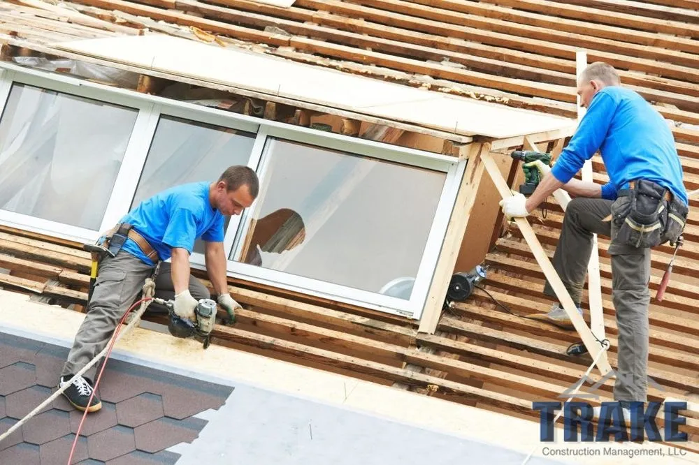 Slide of Trake Construction