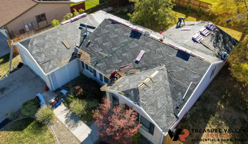 Slide of Treasure Valley Roofing