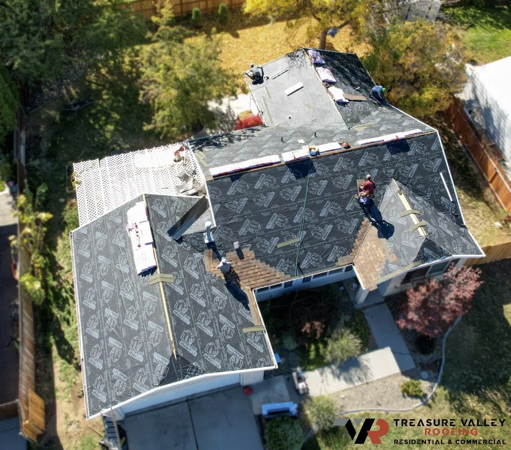 Slide of Treasure Valley Roofing