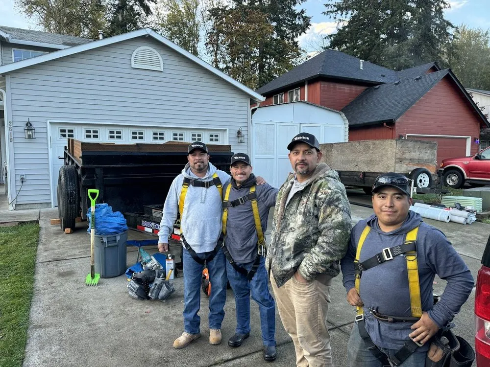 Slide of Trenick Roofing