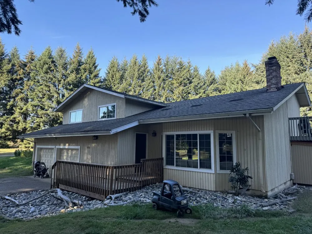 Slide of Trenick Roofing