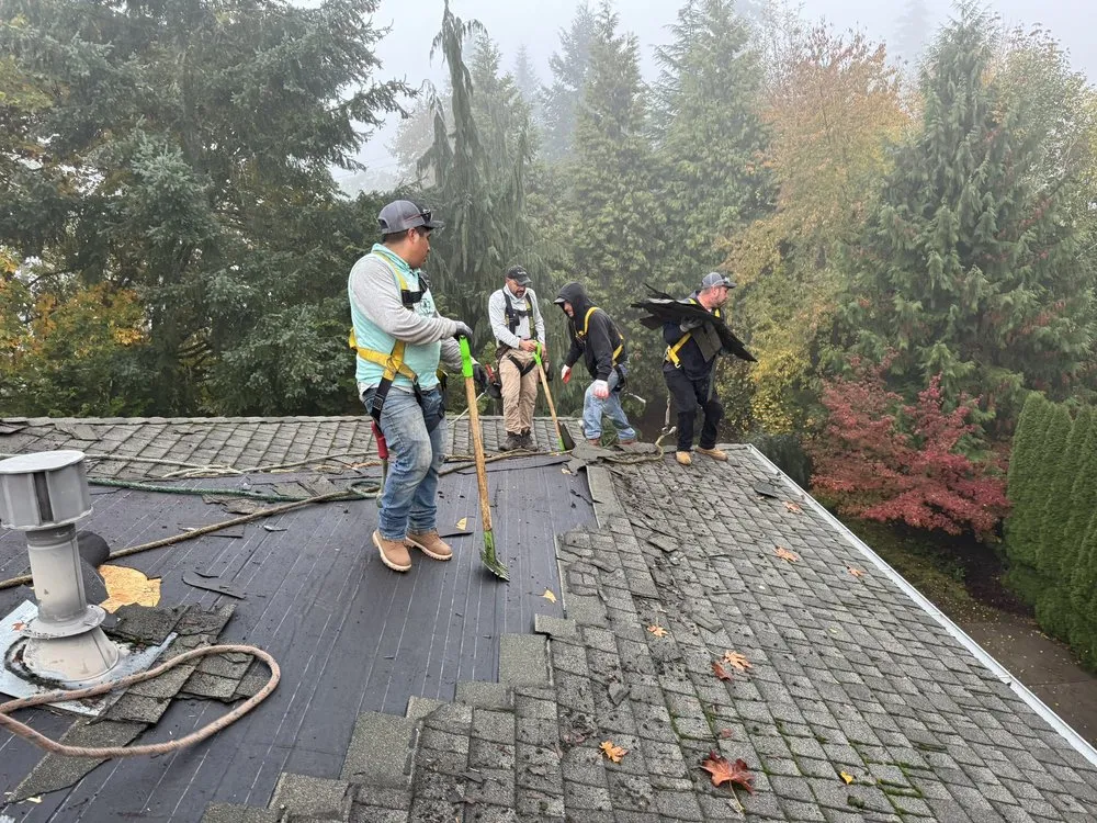 Slide of Trenick Roofing