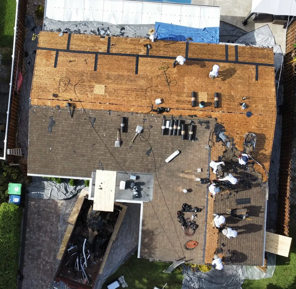 Slide of Trex Roofing