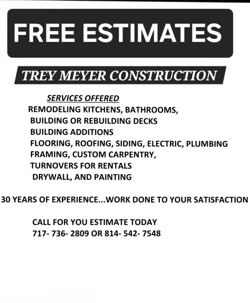 Slide of Trey meyer construction