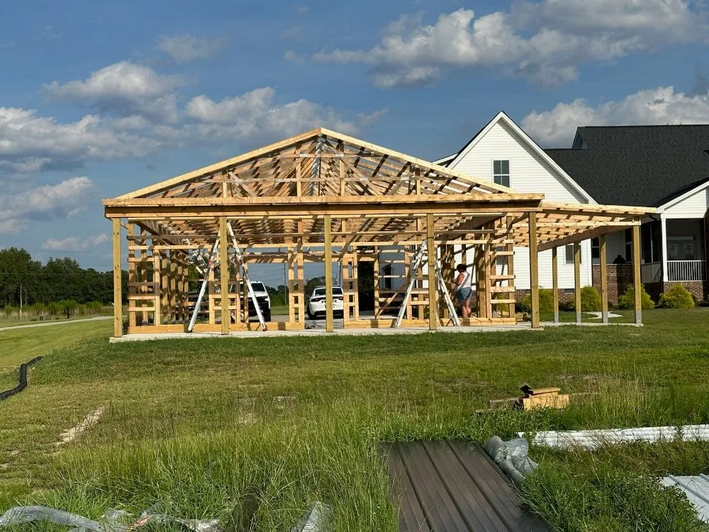 Local flat roof repair experts serving Whitakers, NC - Tri-County Carpentry
