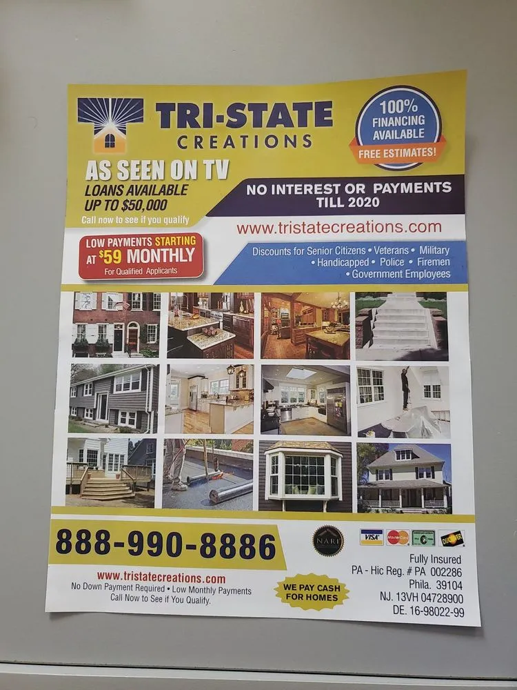 Slide of Tri-State Creations