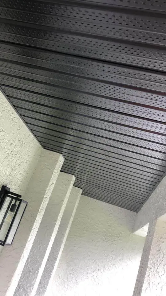 Slide of Triang Soffit and Gutters