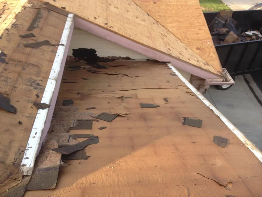 Slide of Triangle Roofing