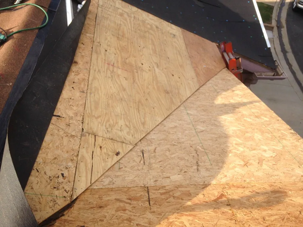 Slide of Triangle Roofing