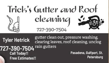 Slide of Trick’s Roof and Gutter Cleaning