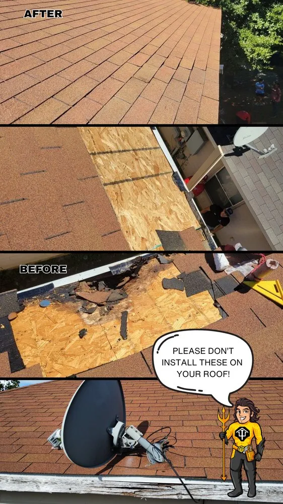 Slide of Trident Roofing