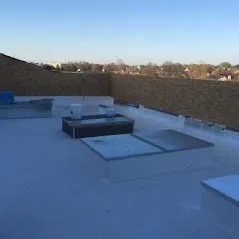Professional metal roofing installation after storm damage in Meriden, KS by Trinity Contracting