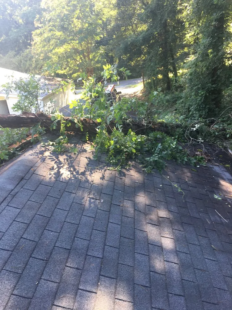 Emergency storm damage roof repair after storm damage across Iron Station, NC - Trinity Home Construction Services