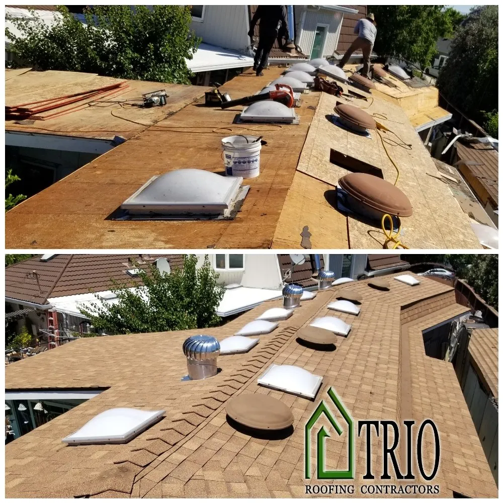 Slide of Trio Roofing Contractors