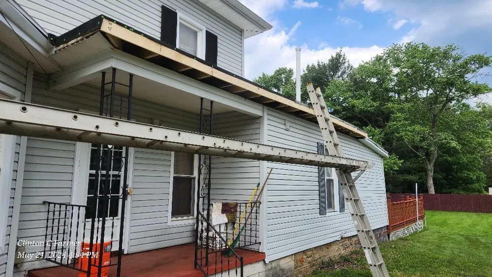 Professional roof replacement for homes in Andover, OH by Triple C Roofing