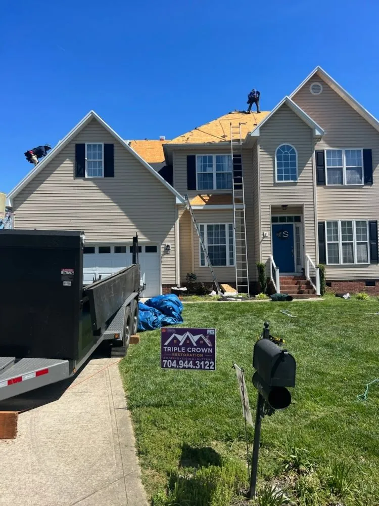 Slide of Triple Crown Restoration