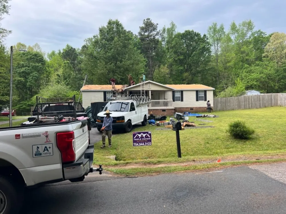 Slide of Triple Crown Restoration