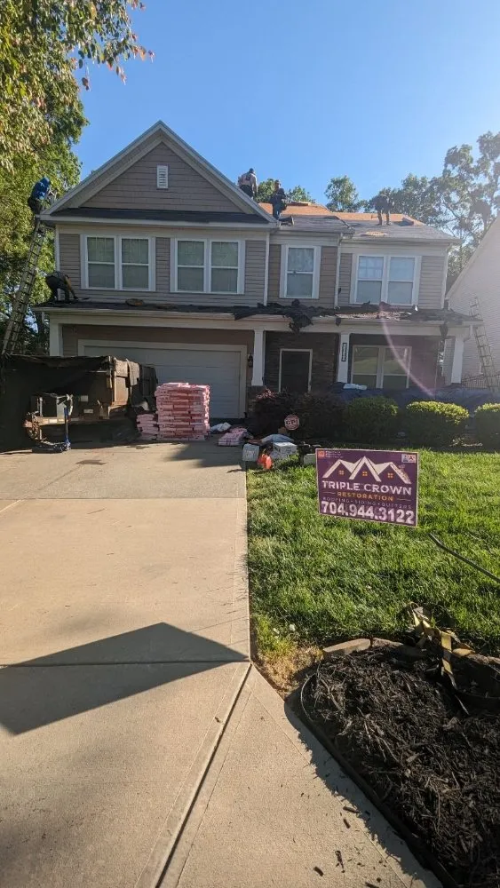 Slide of Triple Crown Restoration