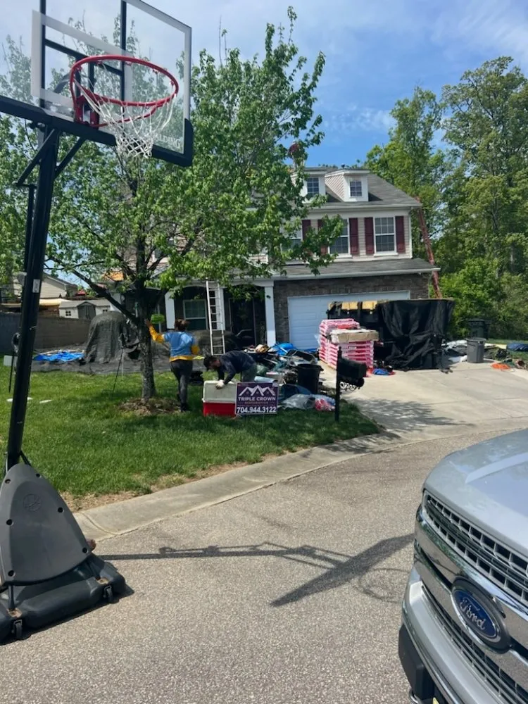 Slide of Triple Crown Restoration