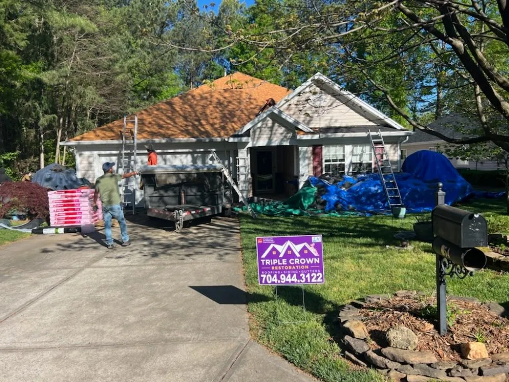 Slide of Triple Crown Restoration