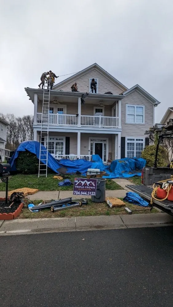 Slide of Triple Crown Restoration