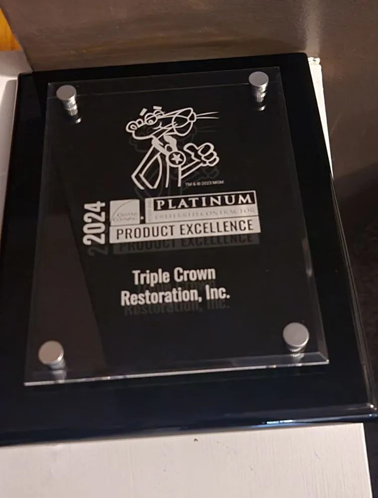 Slide of Triple Crown Restoration