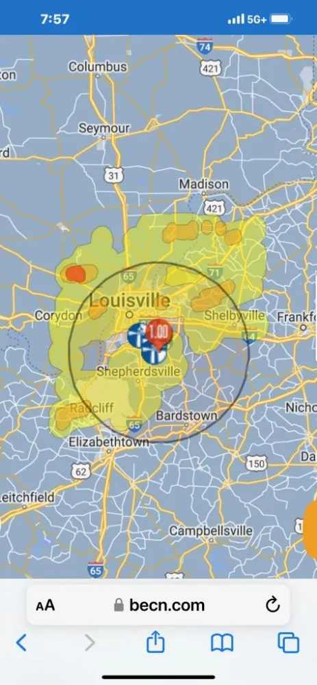 Slide of Triple Crown Restoration