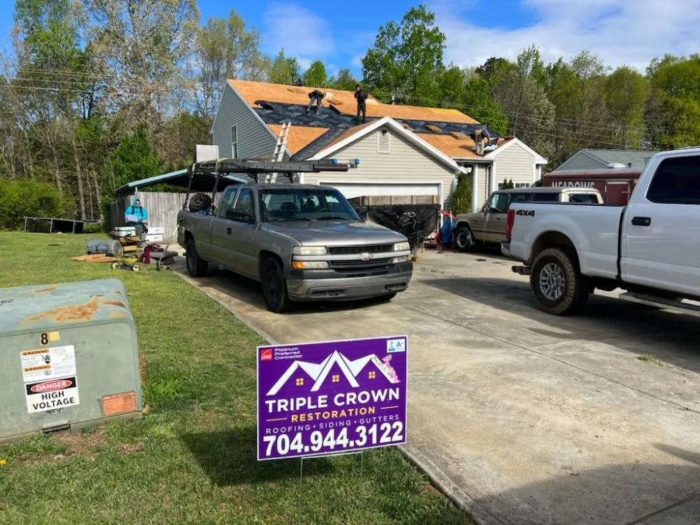 Slide of Triple Crown Restoration