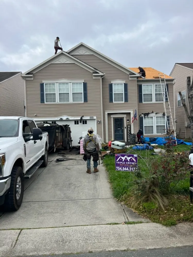 Slide of Triple Crown Restoration