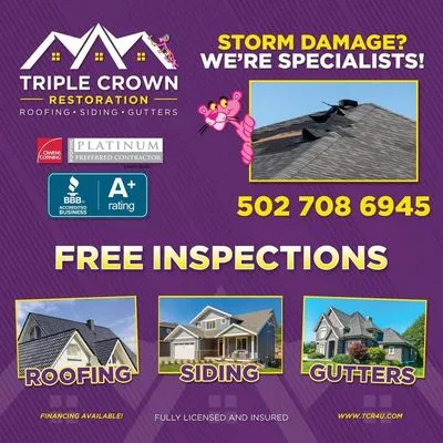 Triple Crown Restoration Logo