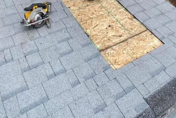 Slide of Triple J Roofing