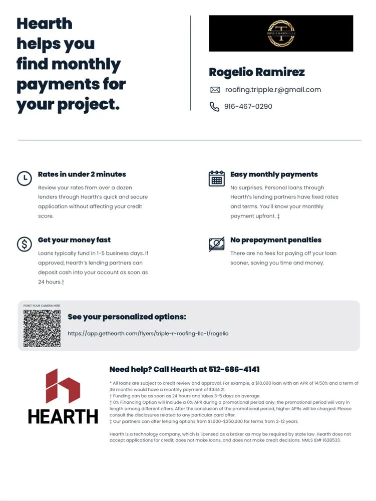 Slide of Triple R Roofing