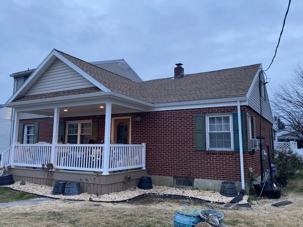 Licensed metal roofing installation for residential properties in Delta, PA by Triple Trade Construction