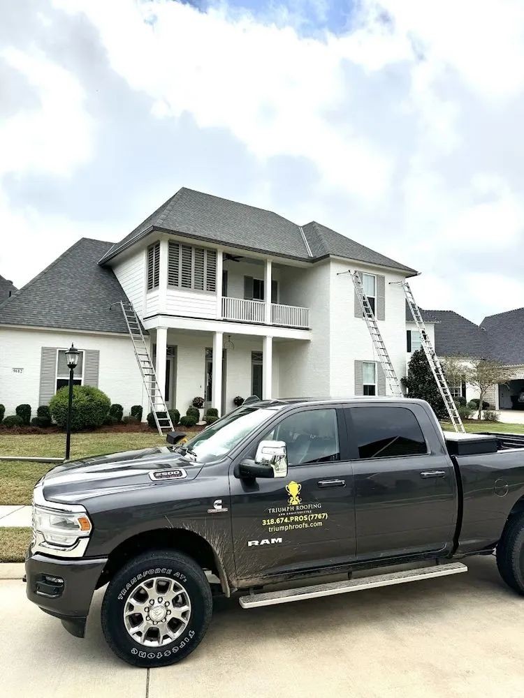 Slide of Triumph Roofing and Construction