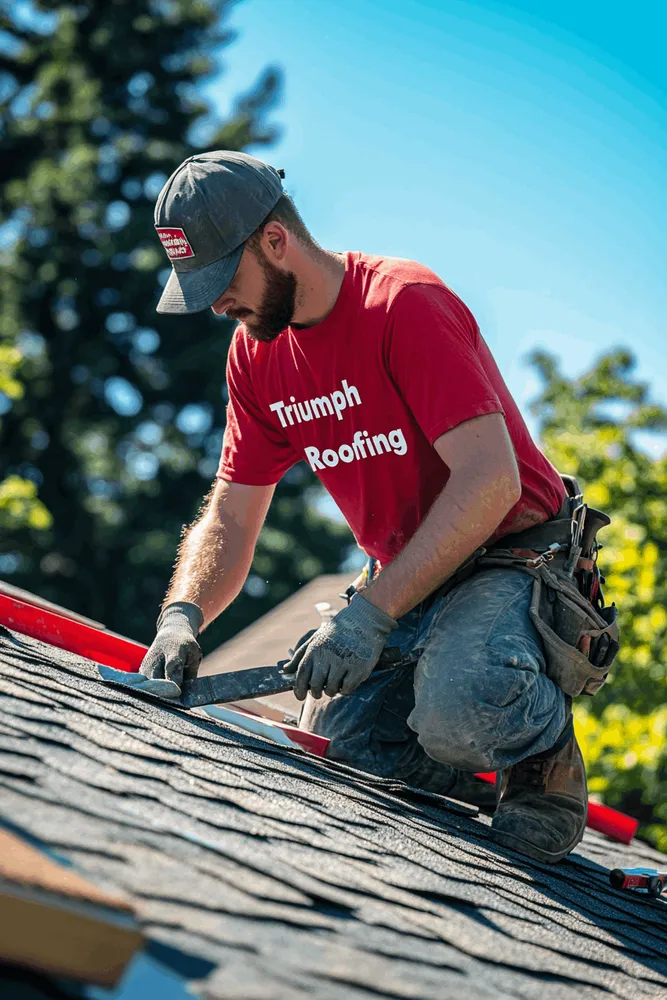 Slide of Triumph Roofing