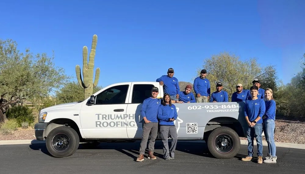 Slide of Triumph Roofing