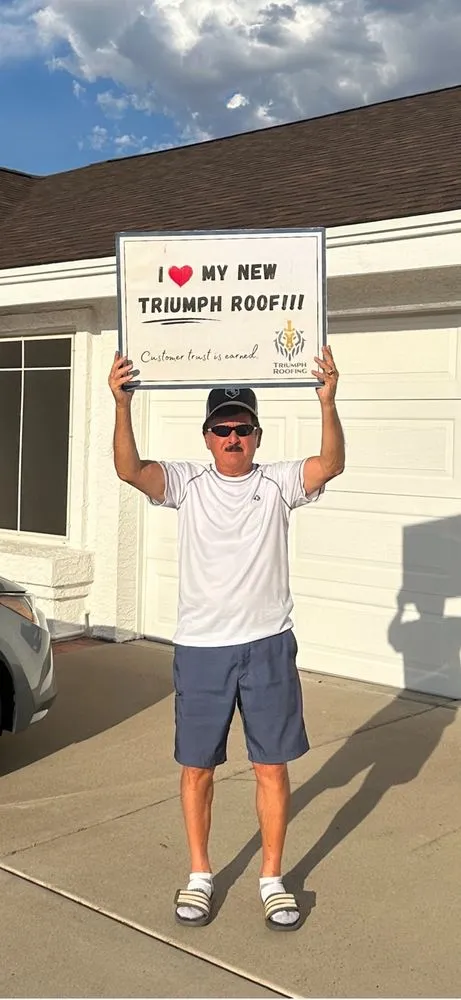 Slide of Triumph Roofing