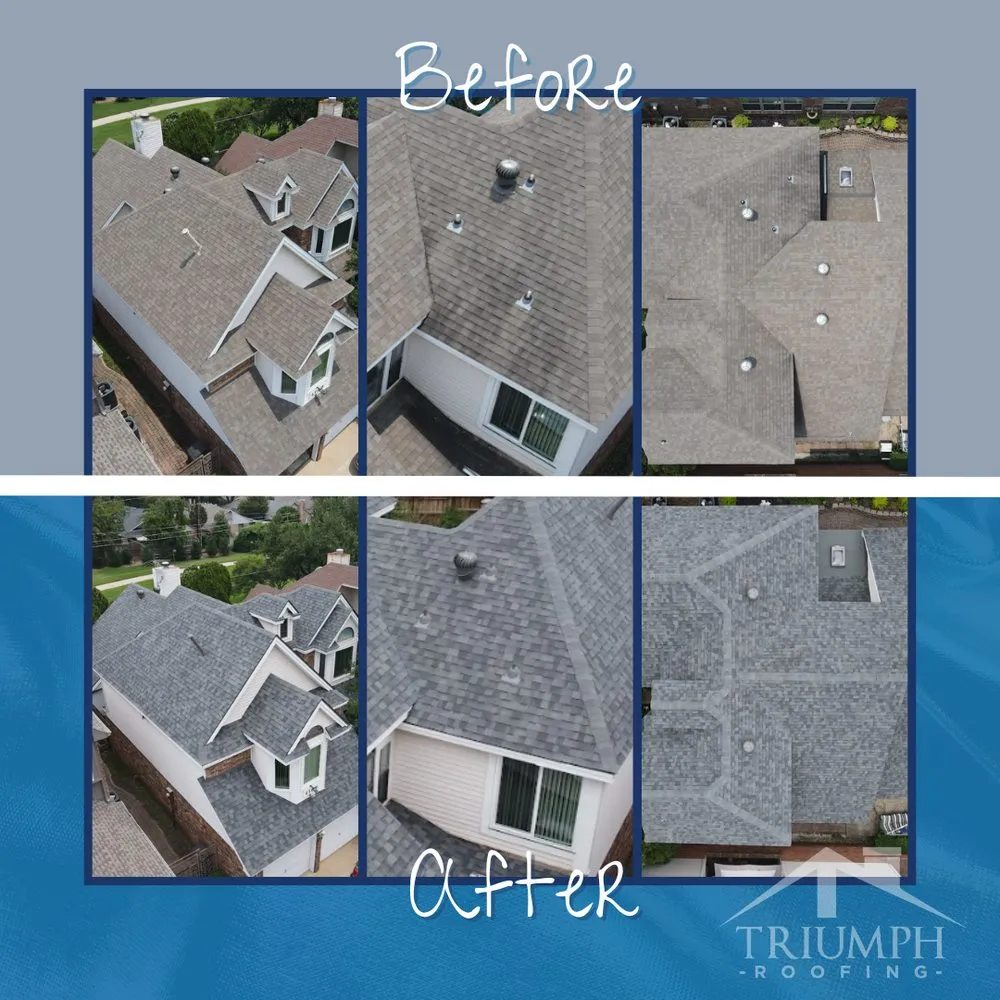 Slide of Triumph Roofing