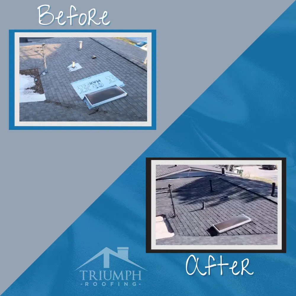 Slide of Triumph Roofing