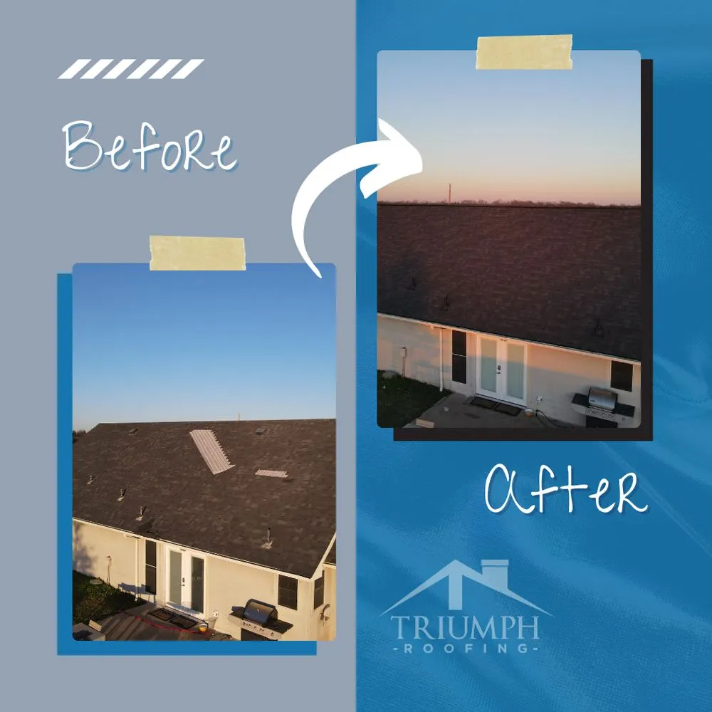Slide of Triumph Roofing