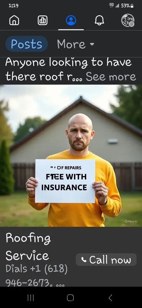 Slide of Trojan Roofing