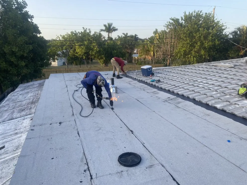 Slide of Tropical Roofing Services