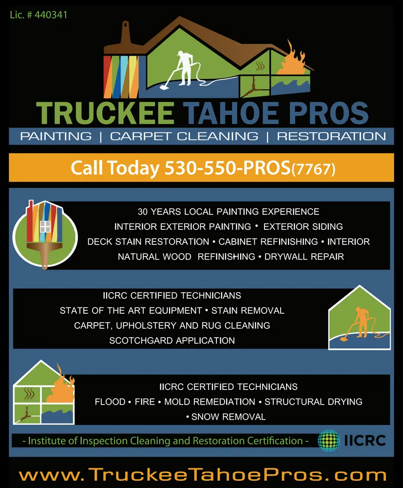 Slide of Truckee Tahoe Pros