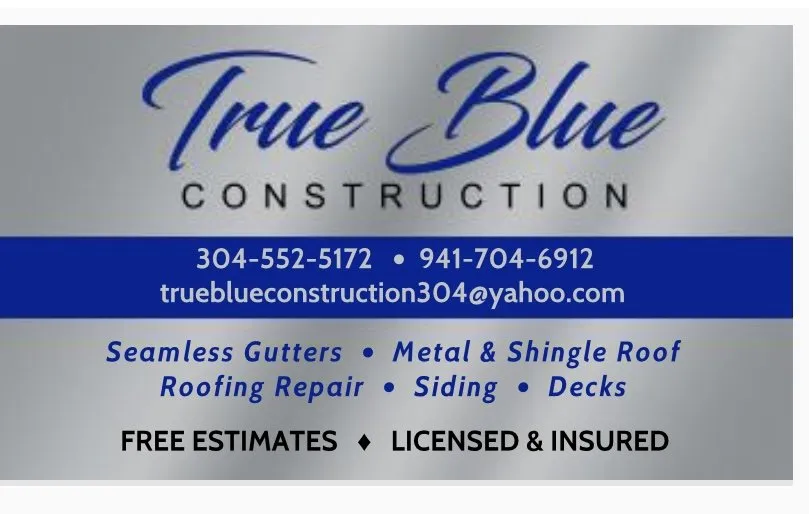 Slide of True Blue Construction