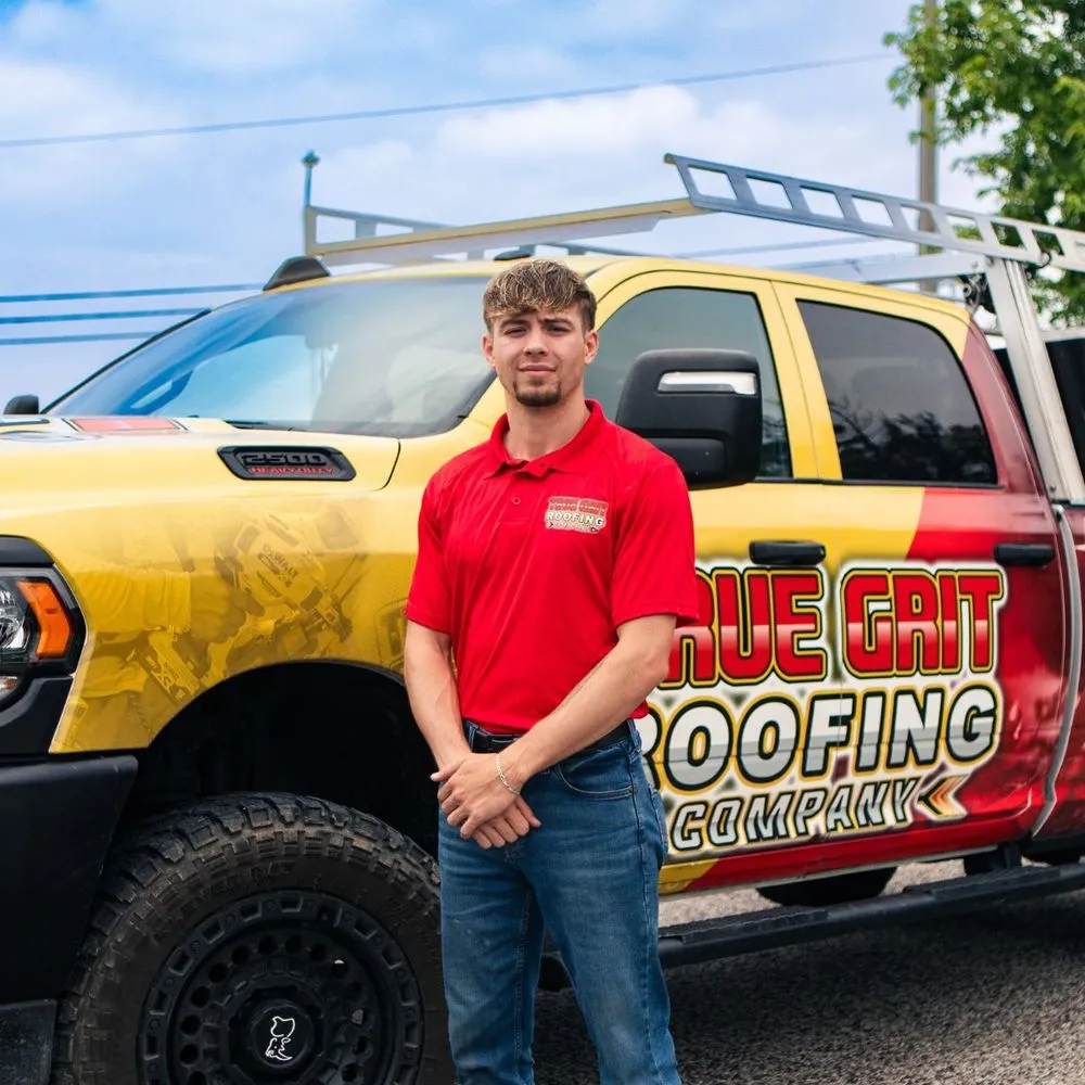 Slide of True Grit Roofing Company