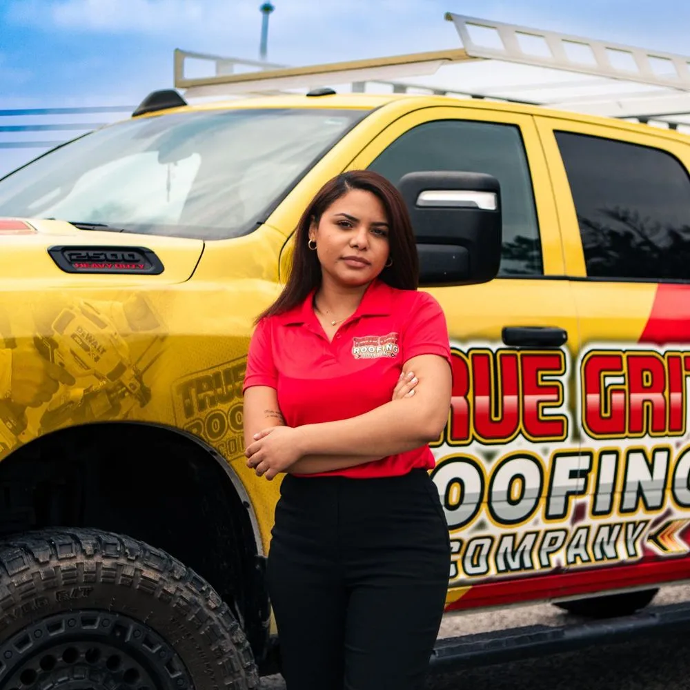 Slide of True Grit Roofing Company